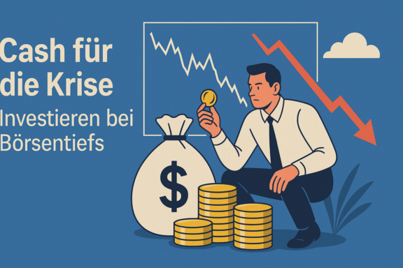 Cash für die Krise - Wie man sich gezielt auf Börsentiefs vorbereitet