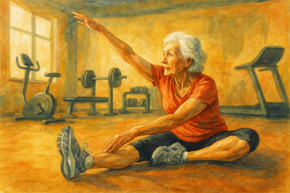 Beweglich im Alter bleiben - So hält dich das Fitnessstudio jung und flexibel
